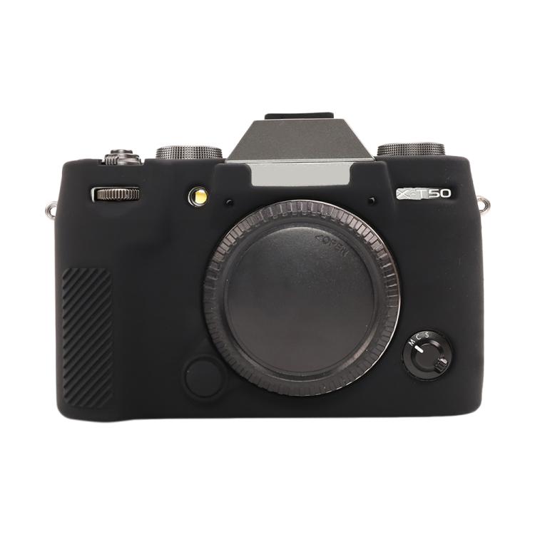 Glossy Soft‑Silicone Shock‑Resistant Camera Protective Shell, Anti‑Vibration Cover For FUJIFILM X‑T50 Mirrorless Camera