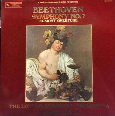 LP-Schallplatte BEETHOVEN, THE LONDON SYMPHONY ORCH - Symphonie Nr. 7, Egmont-Ouvertüre VCDM1000160 VARESE SARABAND 1982 US Klassik Gebraucht