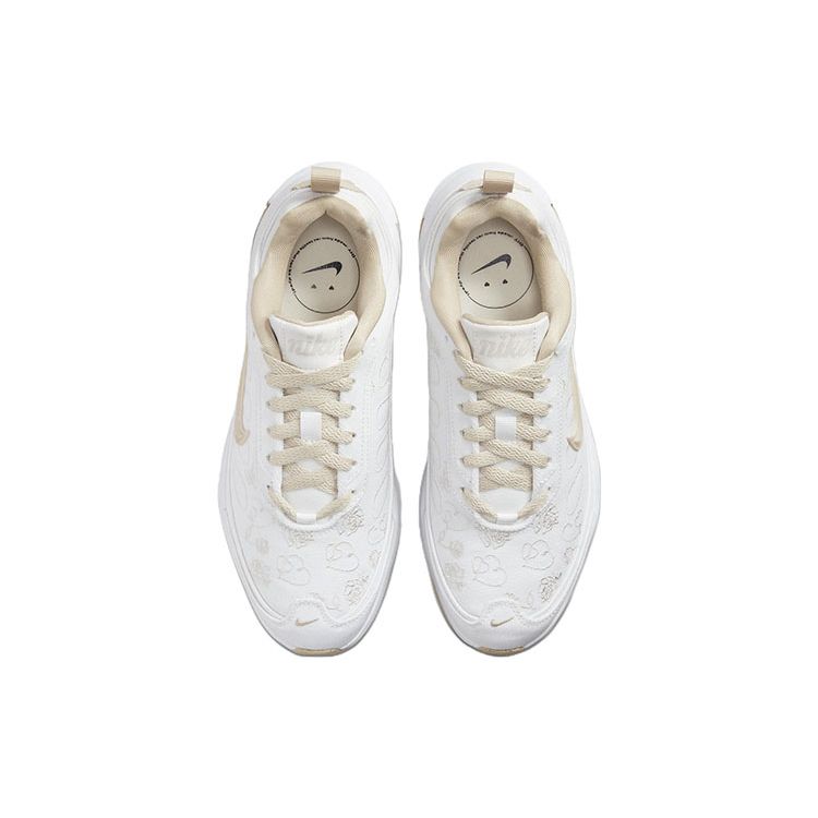 Nike Air Max AP Fashion Trend Fabric Shock Absorption Wear-Resistant Breathable Low-Top Running Shoes Women Sneaker Platinum DQ5023-121