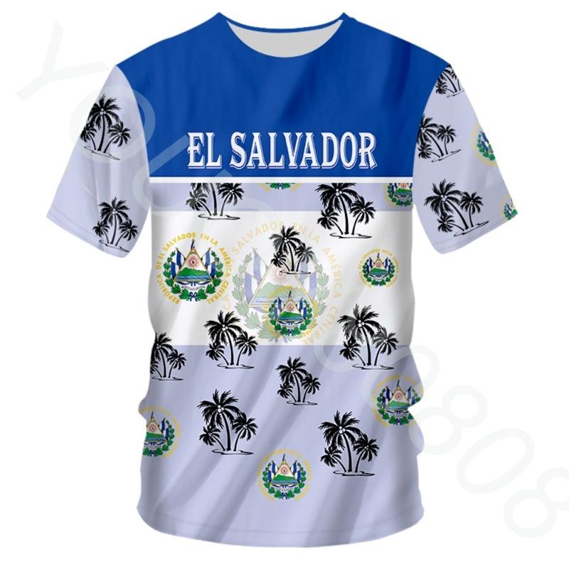Summer (Customized) Africa Zone T-Shirt - Sierra Leone T-Shirt Pentagon Style Athletic Sports Street Harajuku Men's Dress Tops