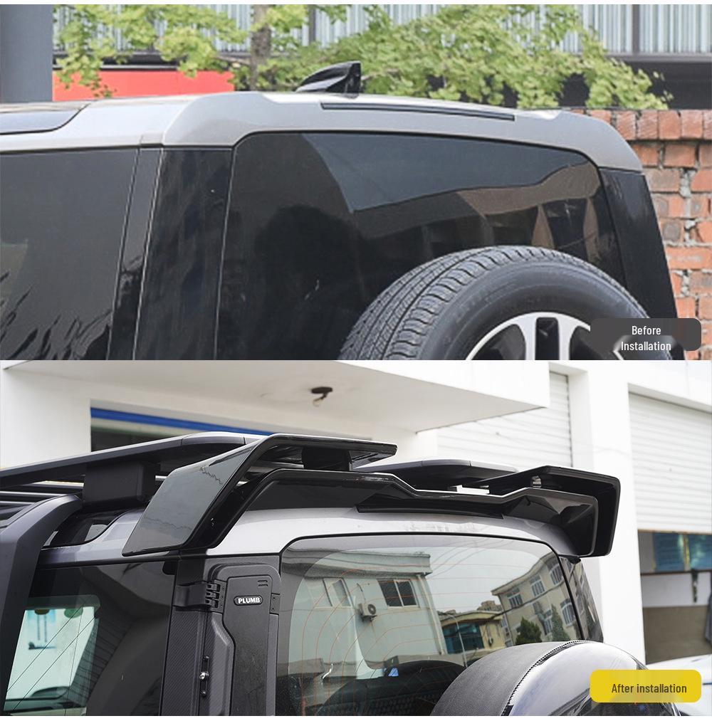 Land Rover Defender 90/110 High-Performance Double-Layer Rear Wing Spoiler.