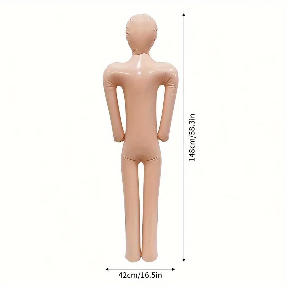 

150cm Halloween Scary Inflatable Dummy Hanging Corpse Props for Haunted House Outdoor Yard Cosplay DIY Decor