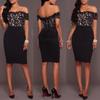 Summer Women Fashion Lace Patchwork Casual Dresses Vintage Prom Elegant Evening Party Dress Plus Size