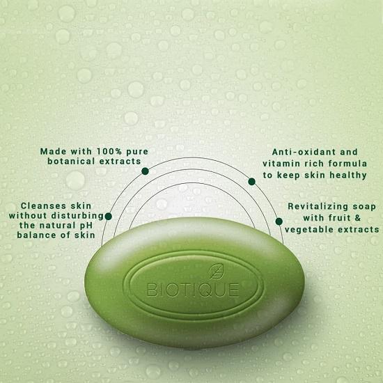Biotique Basil & Parsley Revitalizing Bathing Bar 75gm