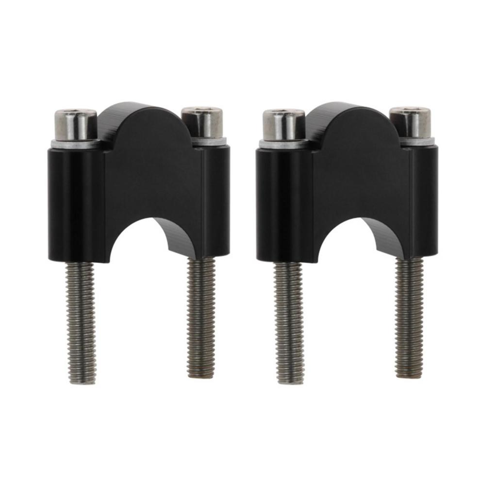 Motorcycle Handlebar Mount Clamp Solid Hardware Aluminum Alloy for Street Riding