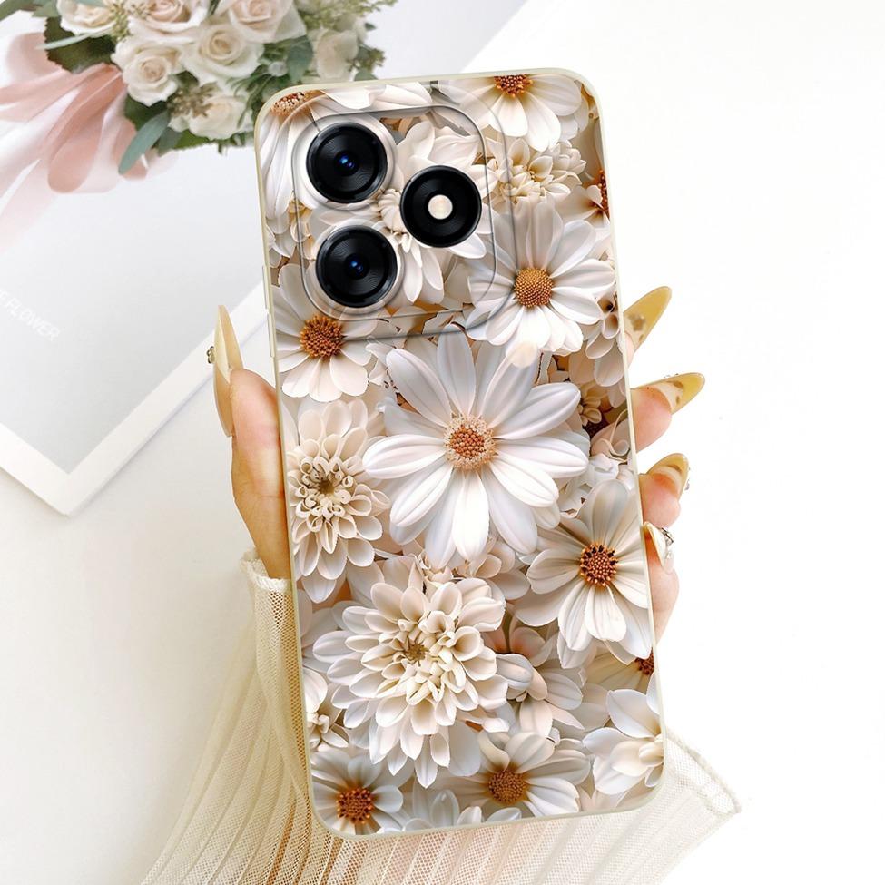 Case For Realme C51 RMX3830 Casing For Realme C53 RMX3760 Cover Silicone Luxury Fashion Cartoon Funny 2D Painted