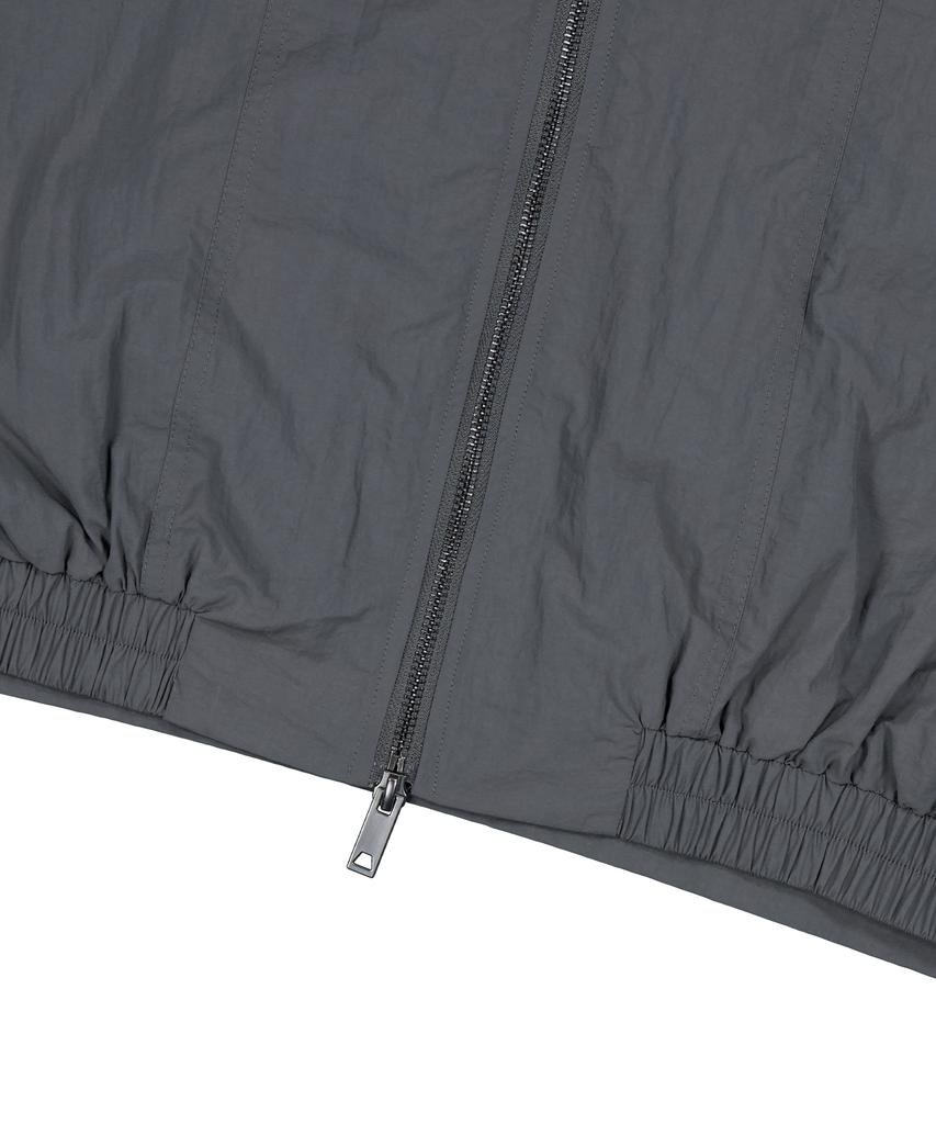 STANDARDERROR 87-Stan295 Nylon Slash Curved Windbreaker (2 Colors)