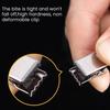 20Pcs Stainless Steel Hooks Clips Rustproof Weather-Resistant Multi-purpose Curtain String Light Hangers S Hooks