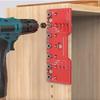 Cabinet Adjustable Shelf Jig Drill Guide Rustproof Corrosion Resistant High Accuracy Cabinet