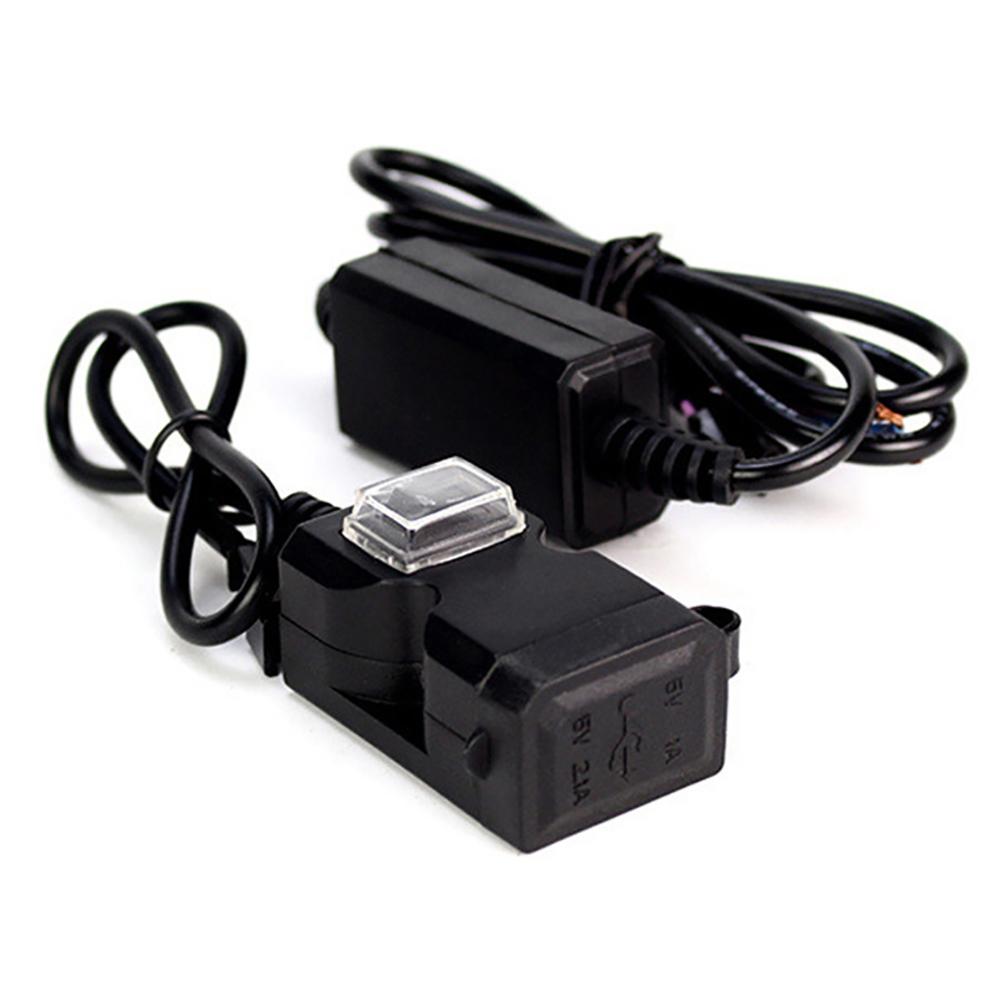 

au- Dual USB Waterproof Phone Charger Motorcycle Charger Socket Motorcycle Parts