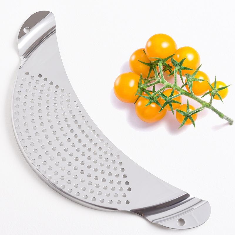 Practical Fruit & Vegetable Strainer: Kitchen Colander & Dreg Separator Tool