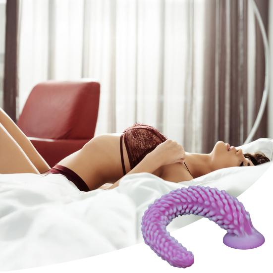 Soft Silicone Anal Plugs Realistic Flesh Texture Masturbator for Comfortable Play Tapered Design Vagina Massager for Beginners Discreet Adult Toy for