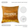 Fashion F-Florence by mills  Make up Double-sided Printed pillow cover Short plush Suitable living rooms throw cushion cover