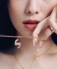Valik [925 Silver] No.02 Signature Pavé Necklace [L]