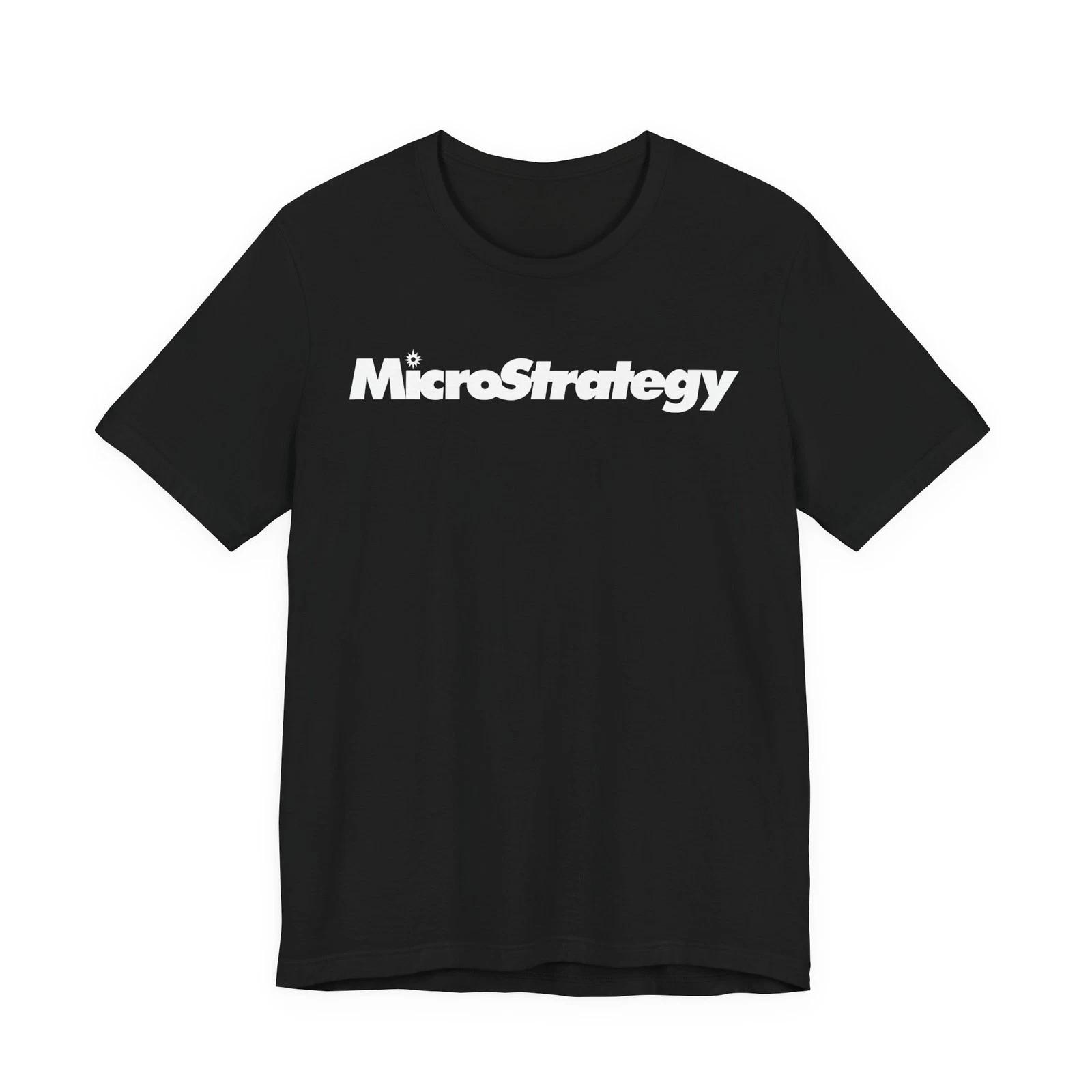 

Unisex Adult Casual Graphic ISEX MICROSTRATEGY LOGO TEE T-SHIRT AME... L