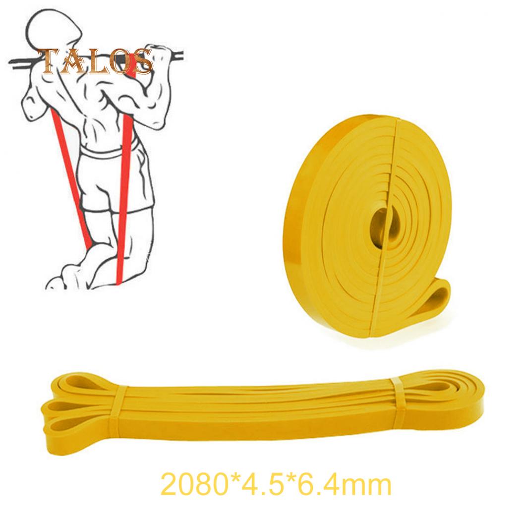 

Латексный эспандер-лента 2080мм для фитнеса и йоги жёлтый