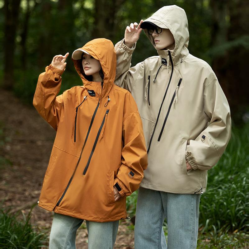 New Autumn and Winter Jacket Outdoor Men and Women Japanese Hooded Jacket Jacket Functional Loose Couple Jacket