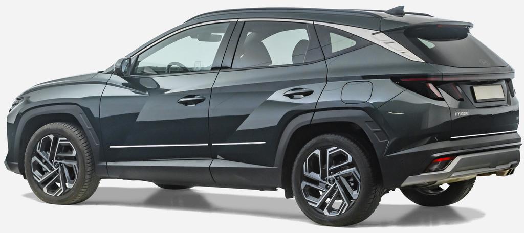 Hyundai Tucson Iv 2020+ Chrome Strip On Rear Tailgate Chrome Trunk