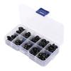 100pcs Plastic Plastic Crafts Black Toy Accessories Doll Accessories Doll Eyes  Sewing Accessories