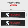 Car Seat Belt Cotton Safety Belt Shoulder Protector Cover For Peugeot 206 207 307 3008 2008 308 407 408 508 208 Car Accessories