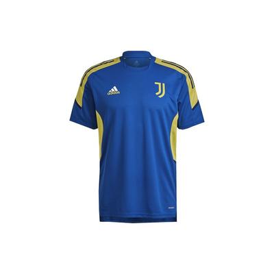Juventus 21/22 Season EU Training Jersey Short Sleeve Men Sportswear Blue GS8660