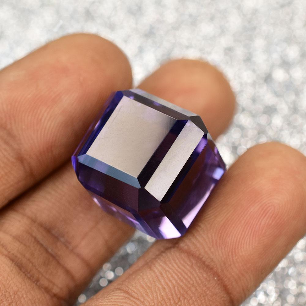 Natural Purple Brazilian Amethyst 47.05ct Certified Loose Gemstone