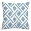 Blue and White Geometric Diamond Pillowcase Office Living Room Home Pillowcase Car Ornaments