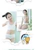 Seamless Girls' Cotton Silk Underwear: Breathable, Antibacterial, Printed Triangle Panties