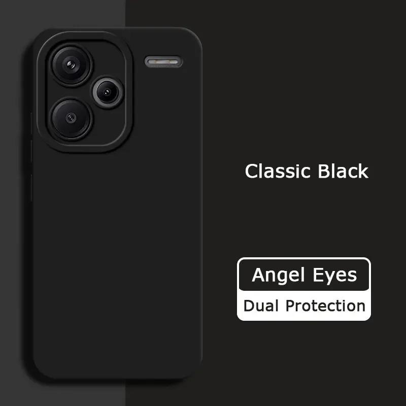

Роскошный квадратный жидкий силиконовый чехол Angel Eyes для Redmi Note 13 Pro Plus 5G Мягкие чехлы для мобильных телефонов Note13 13Pro 13ProPlus Redmi Note 13 5G