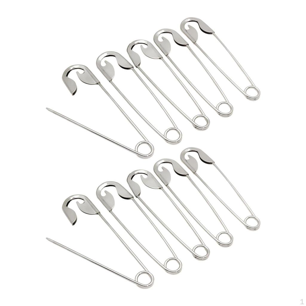 10Pcs Security Pins 140mm Convenient Rustproof Versatile Large Professional for Sewing