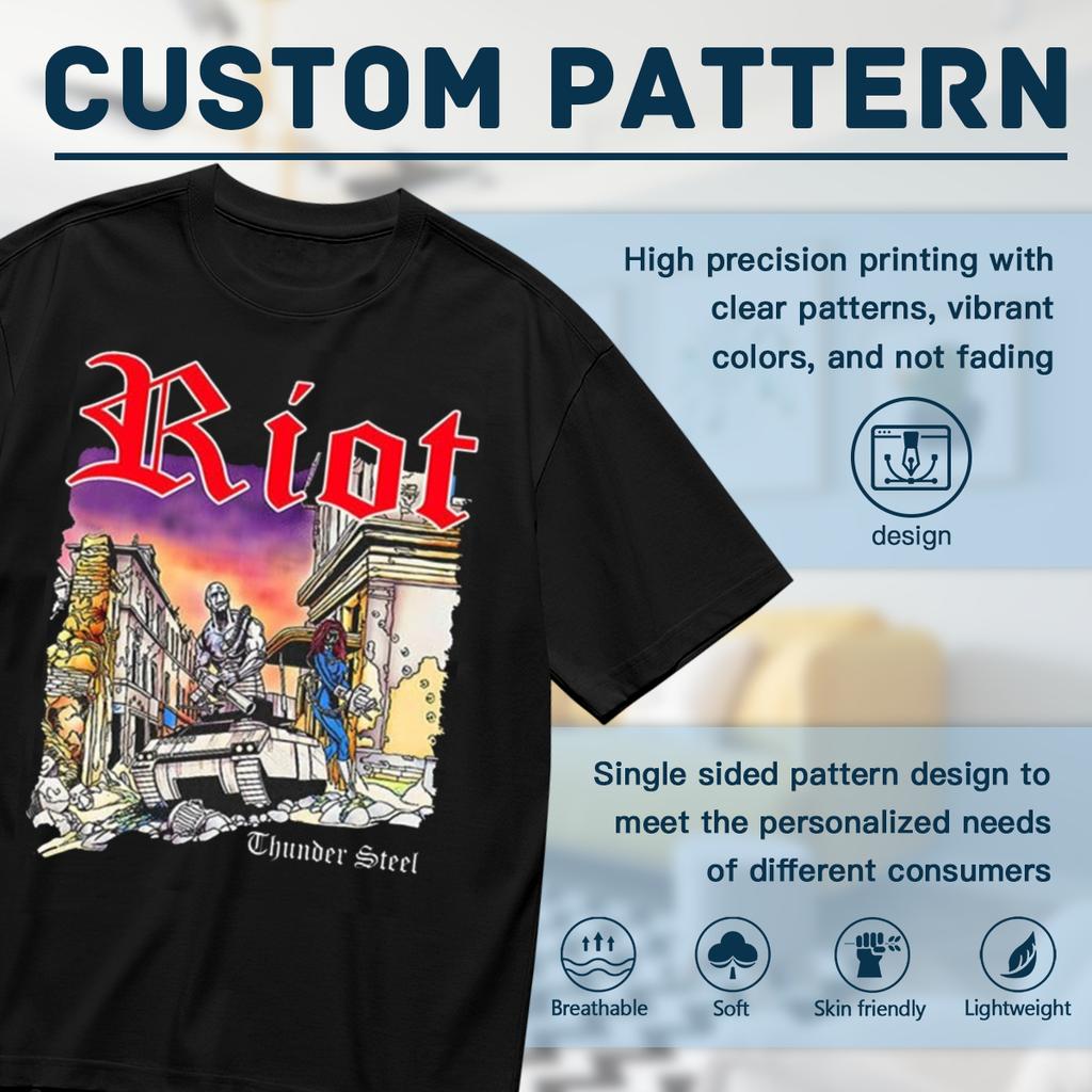 T-shirt Artogo Limited Riot V Thundersteel Americanpeedetal Band