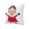 Pillow Cover Christmas Humor Custom DIY Cushion Cover Retro Trendy Pillow Case For Sofa Home Decoration Pillowcases