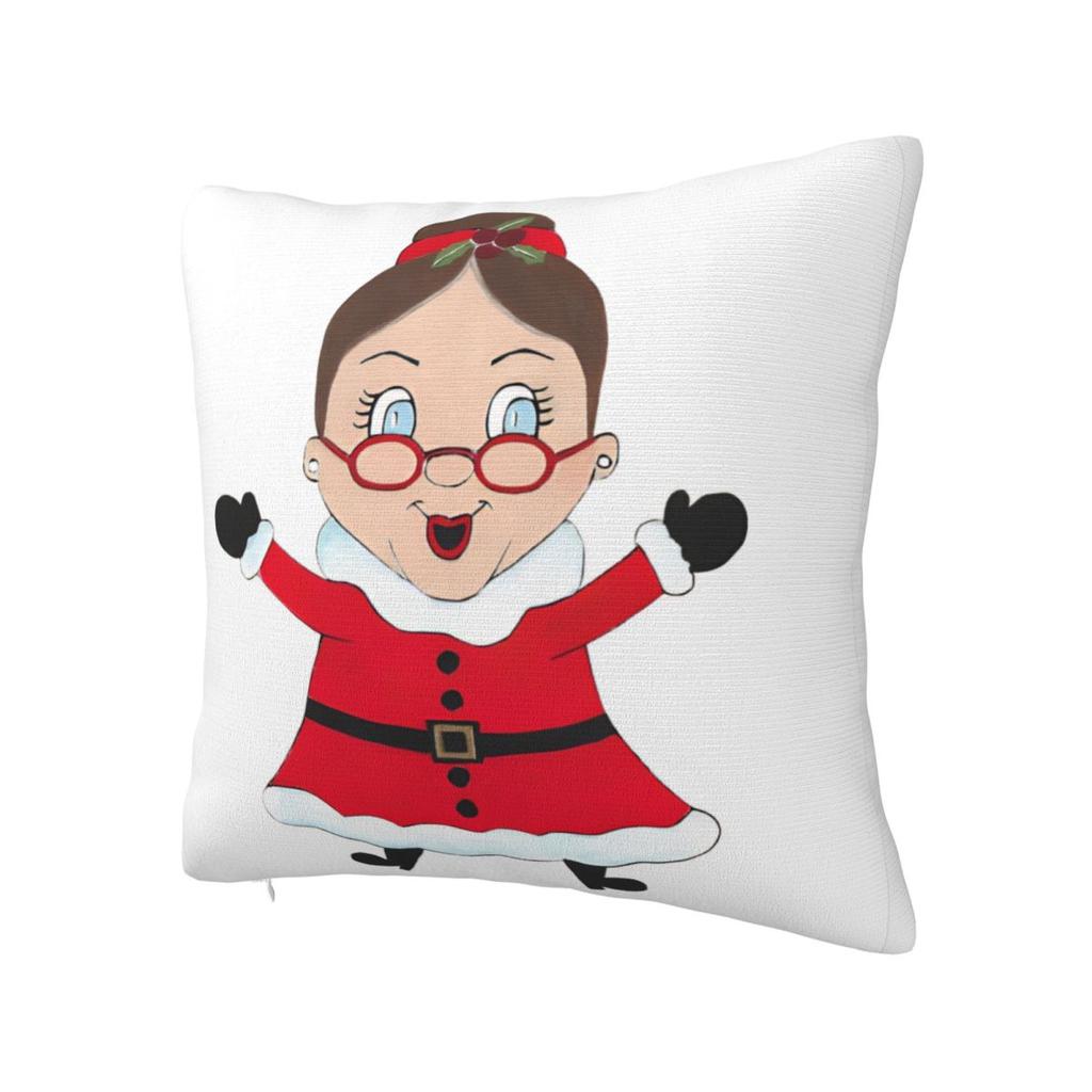 Pillow Cover Christmas Humor Custom DIY Cushion Cover Retro Trendy Pillow Case For Sofa Home Decoration Pillowcases