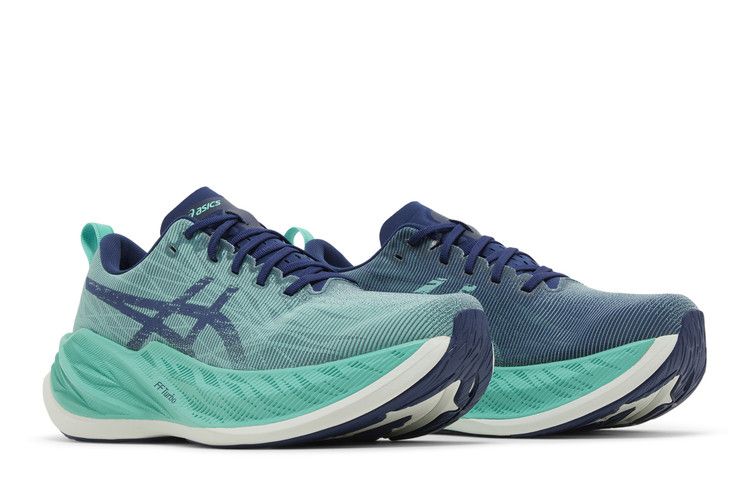 Men's Sneakers ASICS Superblast Aurora Green Aurora Green/Blue Expanse