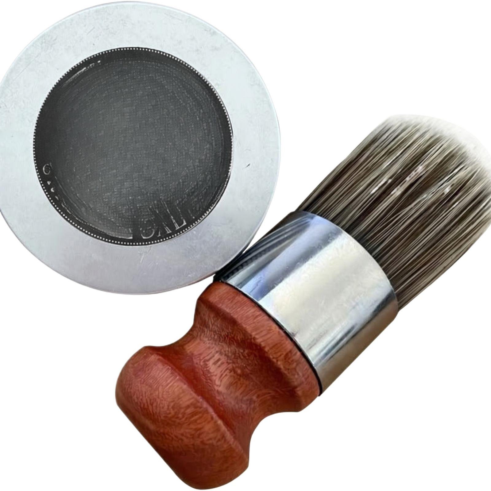 

Leather Furniture Care Balm with Application Brush for Conditioning and Maintaining Leather Surfaces Restoring Softness and Preventing Cracks 70 коричневый