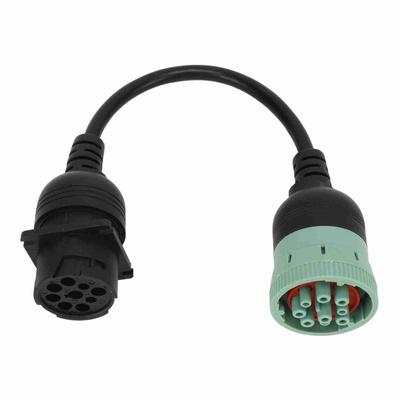 Diagnostic Crossover Cable Adapter J1939 CAN3 To CAN1 Secure Connection Replacement for Paccar