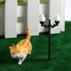 DIY Plastic Decoration Fairy Craft Garden Street Lamp Landscaping Artificial Lamp Miniature Lamp