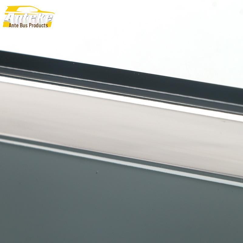 09-13 Spirior 3D Stainless Steel Rain Guards Trim Decoration