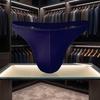 Comfortable Low Waist Men Ice Silk Thongs Underpants Solid Color Men's Panties Underwear T-back Male Briefs Men