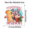 Christmas Gingerbread Man Wall Sticker Party Decor Self Adhesive Holiday Decal Home Decoration