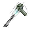 Portable Vacuum Cleaner for Home Car with Flat and Brush Nozzle Battery Display Dightal Screen