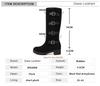 Fashion Women Boots Strap Buckle Knee High Boots Thick Heel Platform Boats Long Autumn Winter Was Thin Jane High Simple Bota Mujer