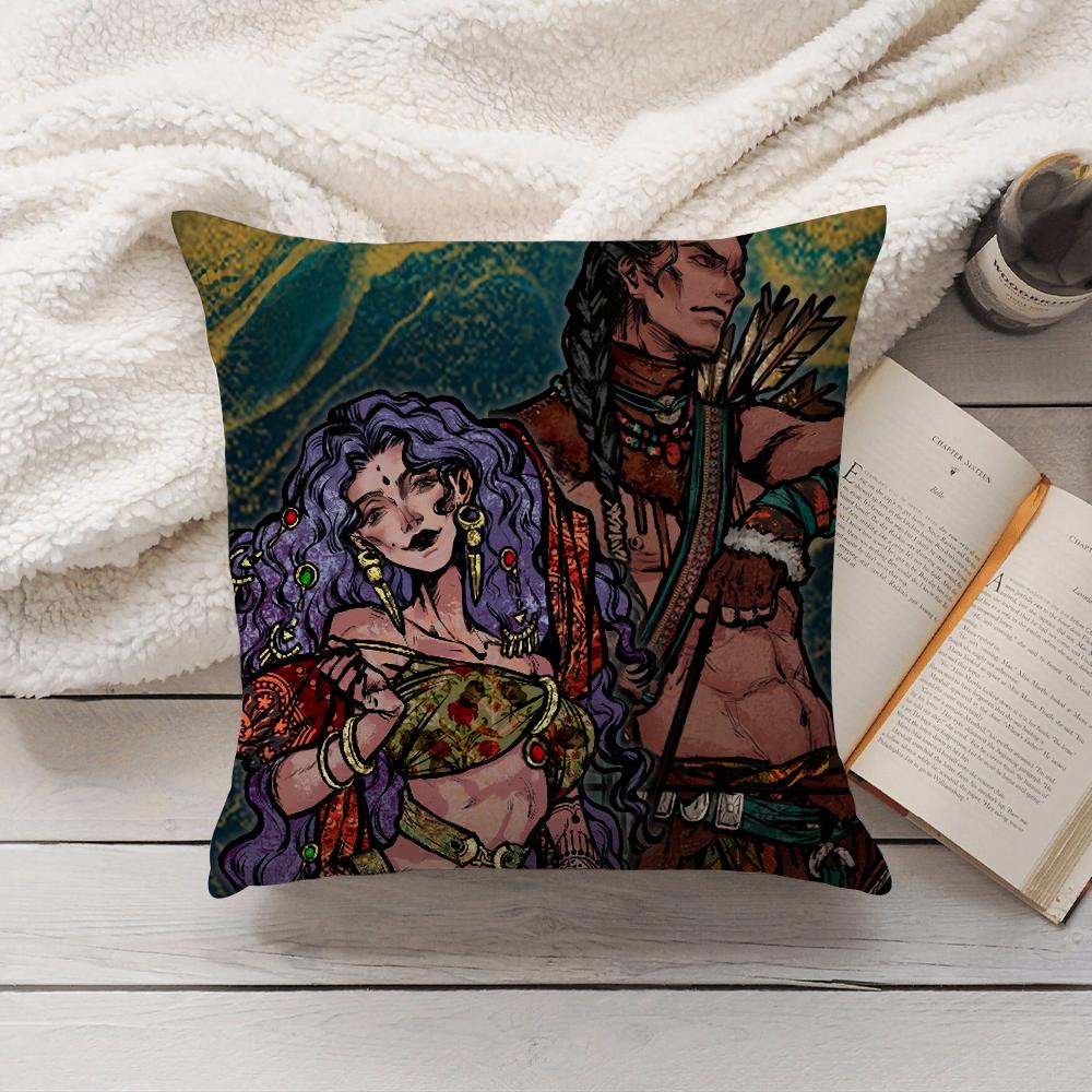 Game Sultan'S Game Pillow Case Home Decoration Cushion Cover Suitable For Bedroom Car Office Sofa
