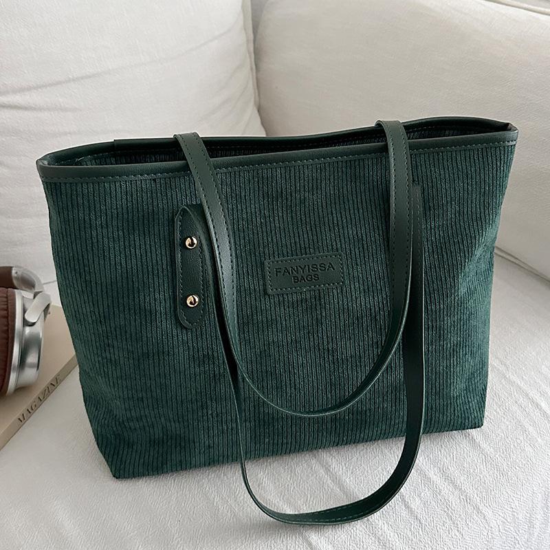 Sac fourre-tout portable à la mode, Sac à bandoulière simple et rétro pour les trajets quotidiens, Sac décontracté personnalisé