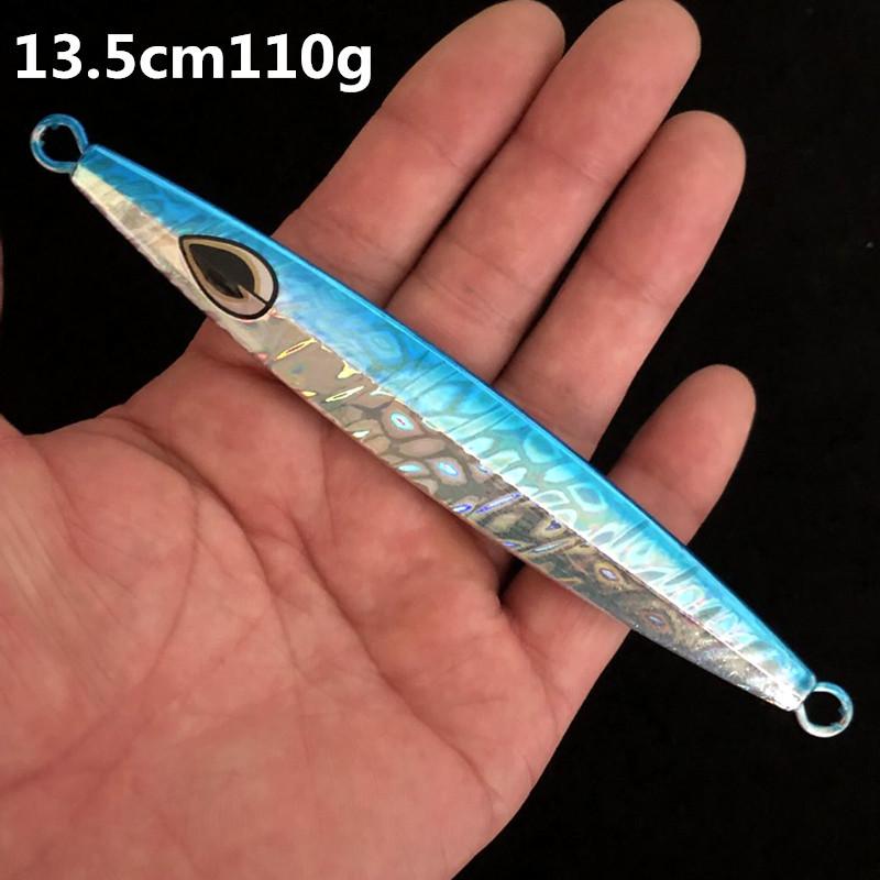 Wanya Sea Snake Nanyou Ocean Casting Metal Lure, 14cm/100g