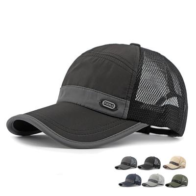 Hut Herren Outdoor Sport Baseballkappe Schnelltrocknende Kappe Netzkappe