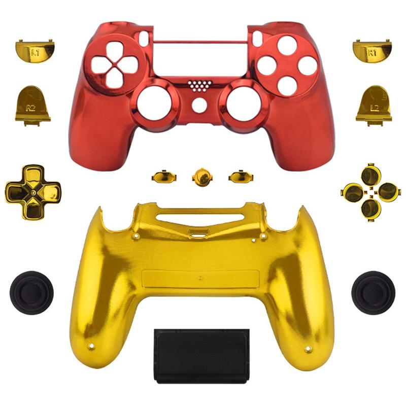 DATA FROG For Sony PS4 Slim PS4 JDM-040 Controller Grip Housing Shell Button Cover Cap