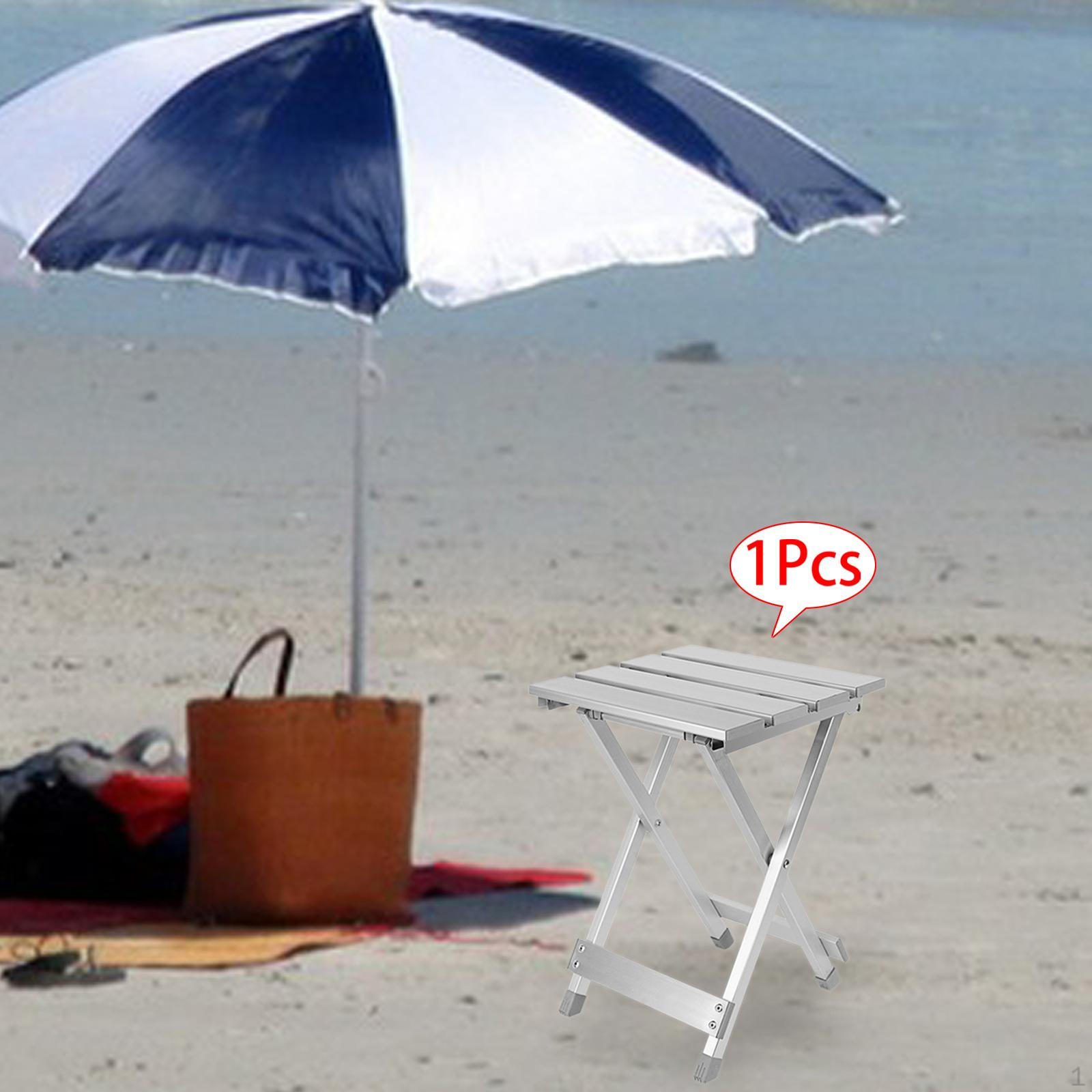 Folding Step Stool, Camping Collapsible Portable Lightweight Picnic Chairs, Aluminum