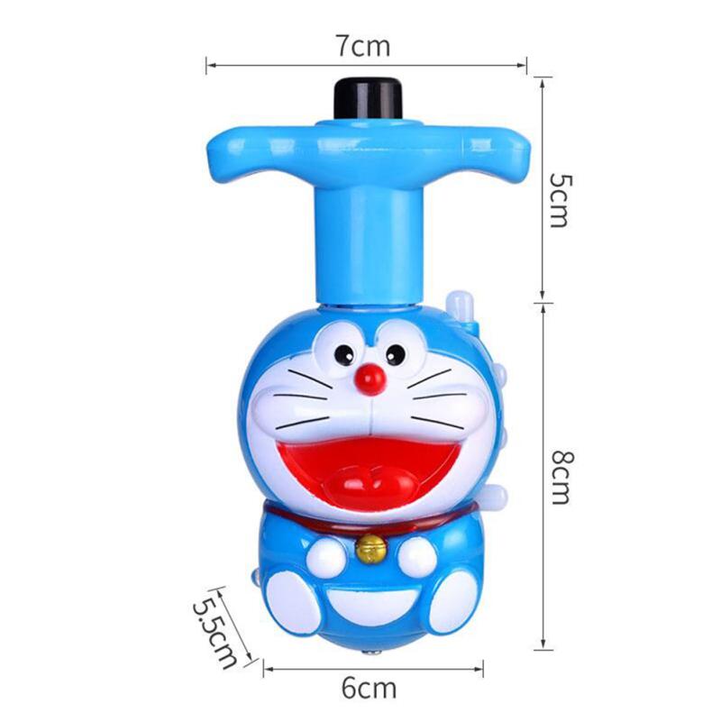 Mehrfarbiges Spinning-Gyro-Spielzeug, Cartoon-elektrische Musik, blinkendes Licht-Gyro für Kinder