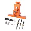 Cabinet Door Installation Jig 6mm 8mm 10mm 3 Point Drill Bits Wardrobe Door Panel Rebound Punching Positioner